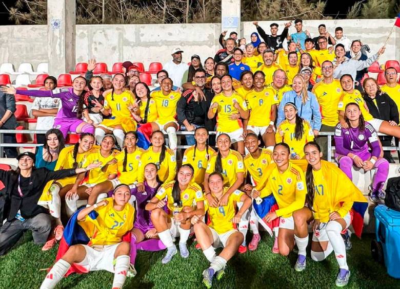 Colombia volvió a los octavos de final de un Mundial sub-17 femenino luego de tres años. FOTO X-SELECCIÓN COLOMBIA