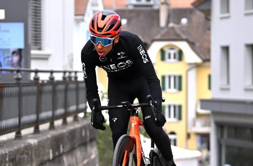 Egan Bernal se siente motivado para volver a batallar ante la élite del pedal. Además de Cataluña, estará este año en el Giro de Italia. FOTO AFP