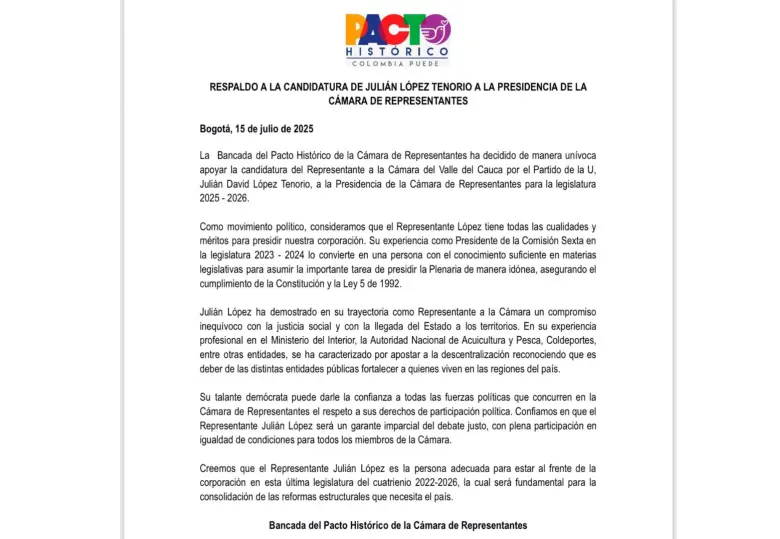 Este fue el comunicado que circuló en redes. FOTO: ARCHIVO PARTICULAR