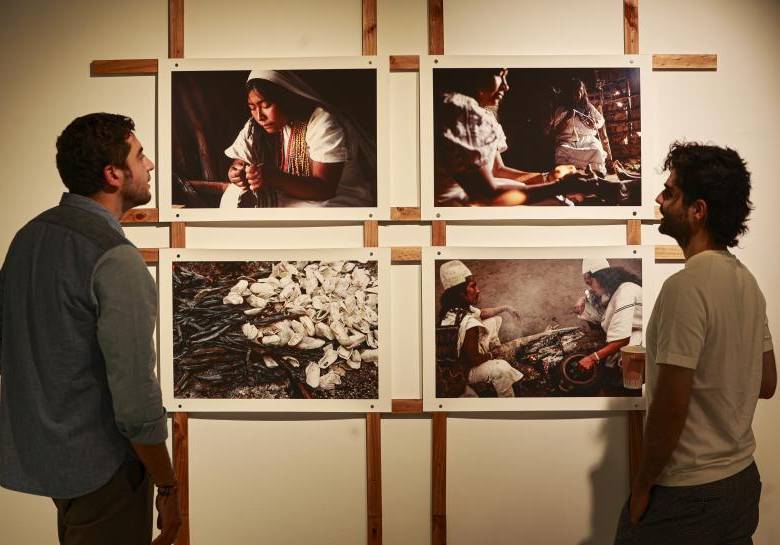 La exposición estará abierta hasta el 2 de abril en la galería Policroma (Cra 35 #10B - 80 Hotel Wake Living Medellín). FOTO Manuel Saldarriaga