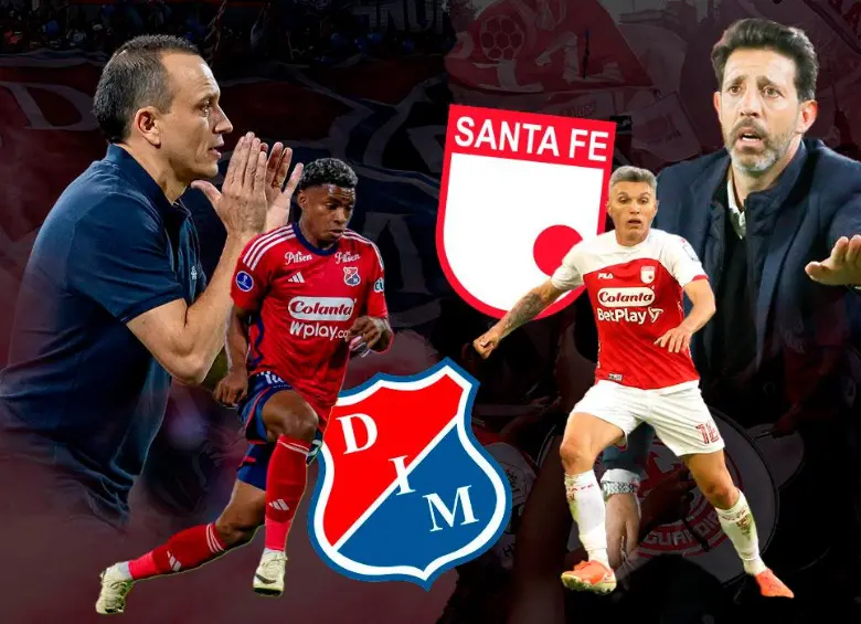 El delantero bolivarense Brayan León Muñiz es el segundo goleador del DIM en el Apertura con 3 tantos. Estuvo con Alejandro Restrepo en el título del Pereira de 2022. El volante Daniel Torres, de 35 años, es uno de los referentes del plantel dirigido por Jorge Bava. El cundinamarqués estuvo en el DIM en su última fina. FOTO: ILUSTRACIÓN EL COLOMBIANO 