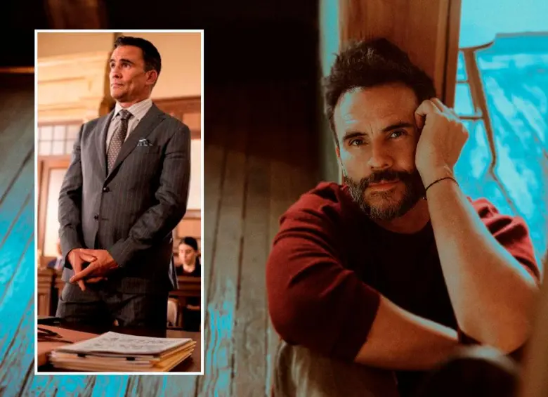 Juan Pablo Raba interpreta a un abogado defensor en la serie La Ley y el Orden, concretamente en el capítulo 17 de la temporada 26 que ya se puede ver por Universal +. FOTOS cortesía Universal+ y Brigitte Diez