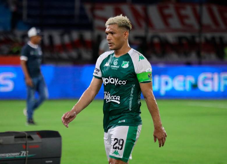 El delantero estuvo con el Deportivo Cali en la presente temporada y se desconoce dónde jugará el próximo año. FOTO: Colprensa