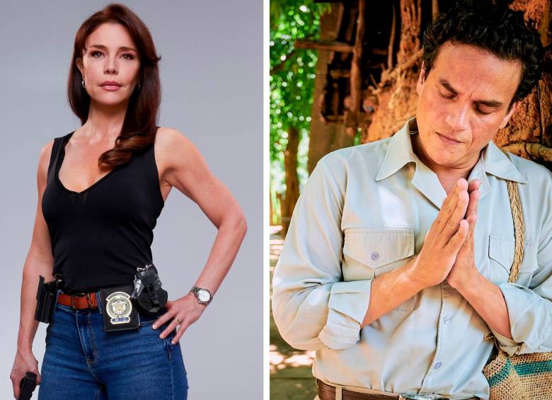 Flora Martínez y Silvestre Dangond son los protagonistas de las dos telenovelas que se estrenaron el lunes. FOTO Cortesía