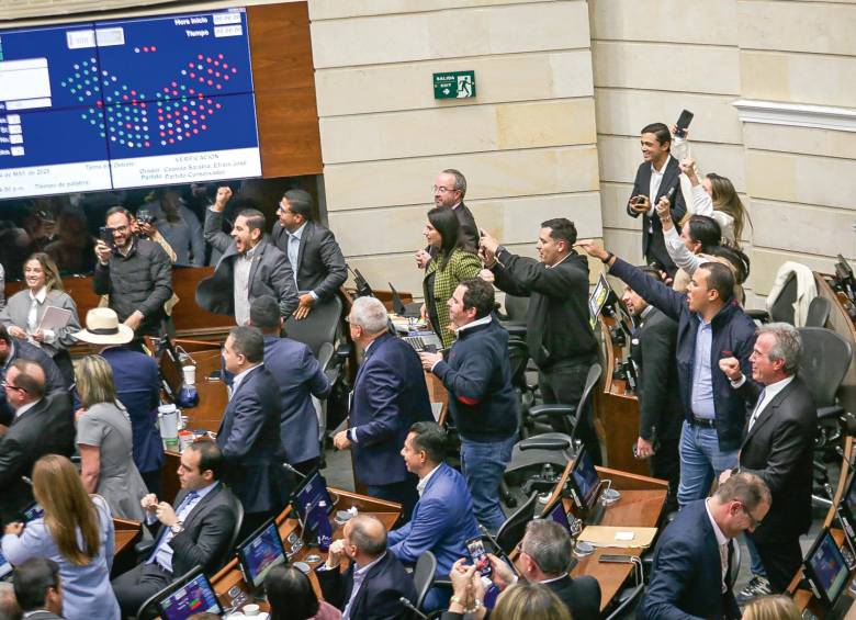 La discusión de la reforma aterrizaría en último debate en la semana del 9 de junio. La oposición acusa a sectores petristas y al Gobierno de no querer concertar. FOTO Colprensa