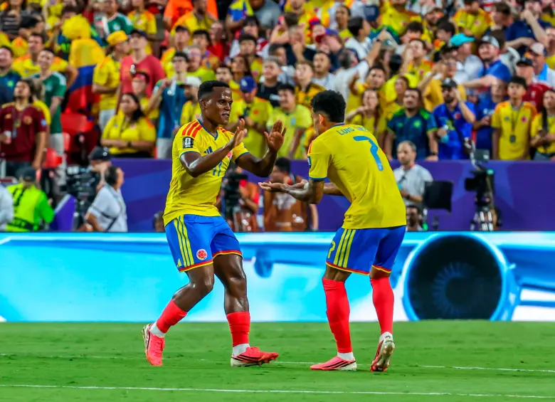 El futbolista chocoano Jhon Arias suma siete celebraciones con la Selección Colombia. Fue su primer tanto en este Mundial. FOTO: Juan Antonio Sánchez