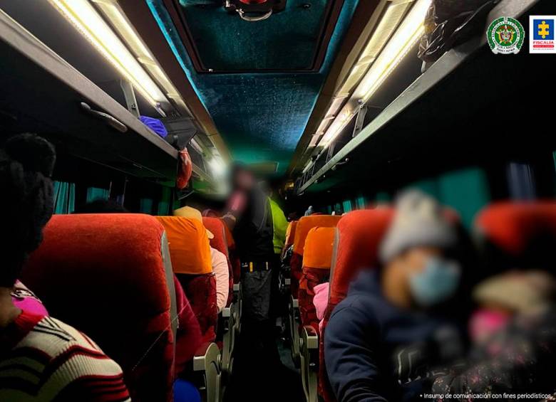 Los 63 migrantes fueron deportados a sus países de orígen. FOTO: CORTESÍA POLICÍA