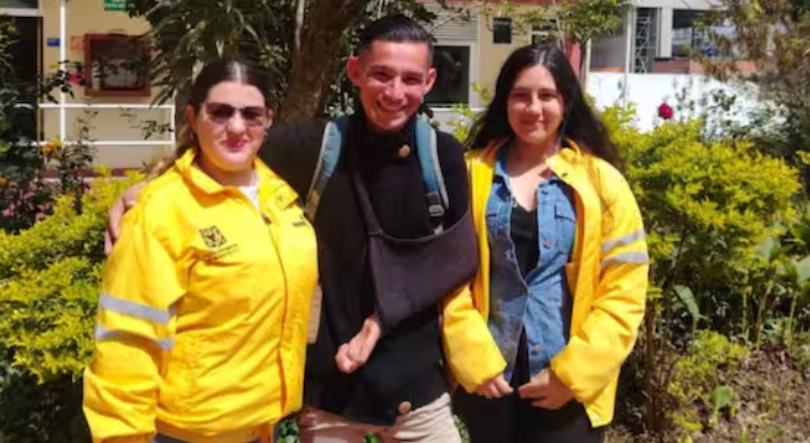 Jonathan Julián Vergara, exhabitante de calle, logró el mejor puntaje del Icfes en Bogotá gracias al programa de educación flexible CIPREIA. FOTO: Álvaro Clavijo - Secretaría de Integración Social.