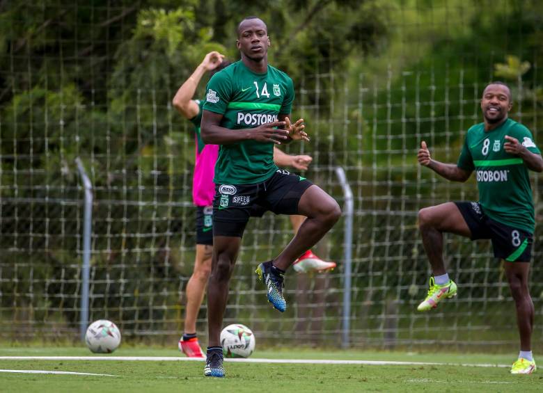 El futbolista consiguió 8 tantos en su paso por Atlético Nacional. FOTO: JUAN ANTONIO SÁNCHEZ. 
