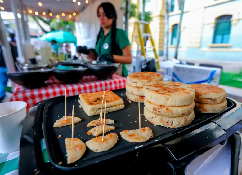 La Arepa Invita se realiza en Medellín este fin de semana. FOTO Esneyder Gutiérrez