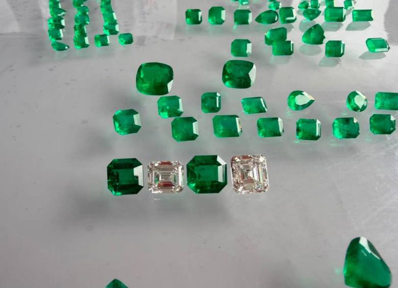Colombia produce cerca del 55 % de las esmeraldas del mundo, una piedra preciosa reconocida por su color, escasez y origen, características que impulsan su demanda en la alta joyería. FOTO: Aria Gems.
