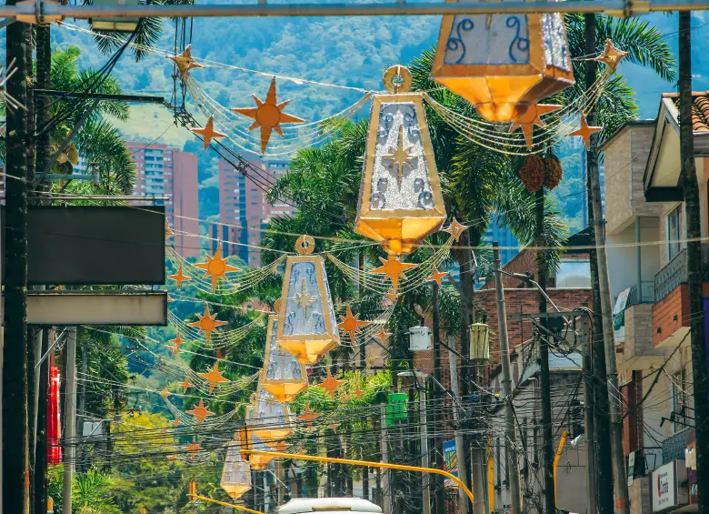 Envigado será, como cada año, el que le dé la apertura a los alumbrados navideños en 2025. FOTO CAMILO SUÁREZ
