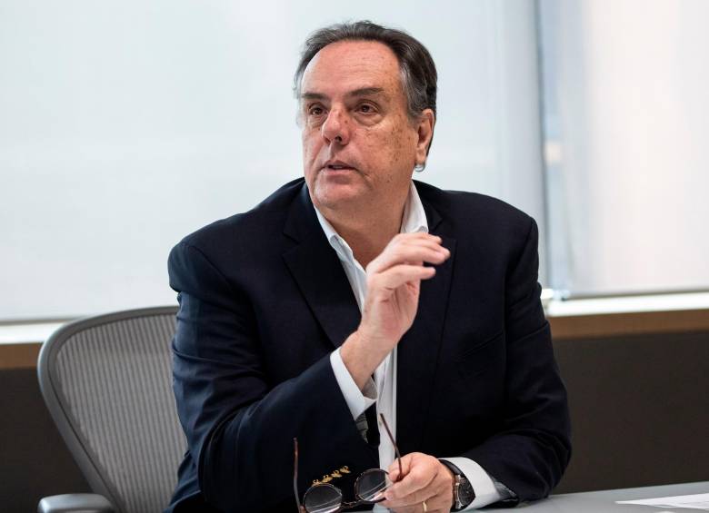 Jorge Mario Velásquez, presidente del Grupo Argos. FOTO Camilo Suárez