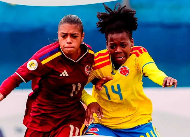 Colombia cayó con Venezuela y se quedó sin el cupo al Mundial Sub-17 de Marruecos. FOTO FCF