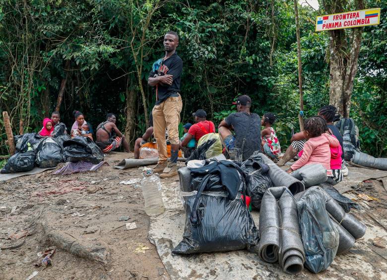 Según la Organización Internacional para las Migraciones, OIM, en el 2022 se duplicó el número de migrantes que cruzan el Tapón del Darién al pasar de 133.000 en 2021 a 250.000 en el 2022. FOTO manuel saldarriaga
