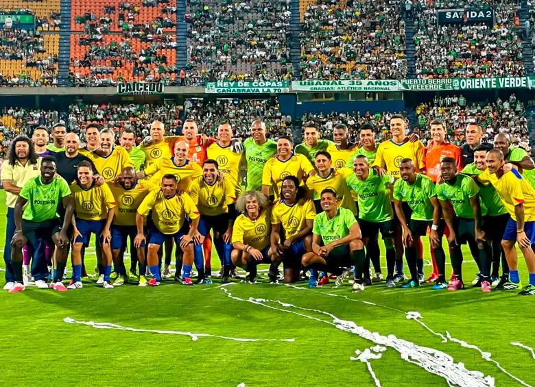 Macnelly Torres jugó su partido de despedida ante la hinchada de Nacional, poniéndole así el broche de oro a una carrera llena de éxitos en Colombia, Chile, Arabia, Mexico y Paraguay. FOTO: Manuel Saldarriaga