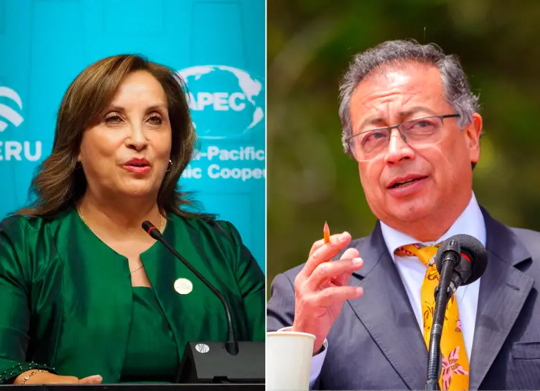 El Gobierno de Dina Boluarte le respondió a Petro y aseguró que el Congreso aprobó por unanimidad la creación del nuevo distrito de Santa Rosa de Loreto, “en uso de las potestades y atribuciones que le confiere la Constitución Política del Perú”. FOTO: GETTY y Presidencia