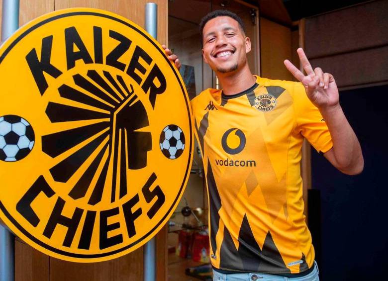 Luke Fleurs, el jugador asesinado en Sudáfrica. FOTO @KaizerChiefs