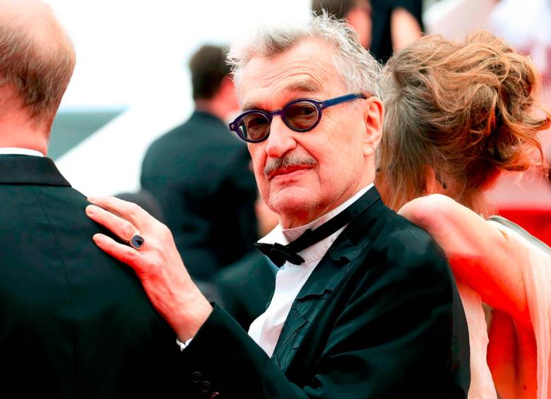 Wim Wenders en el Festival de Cine de Cannes 2023. Foto: Getty