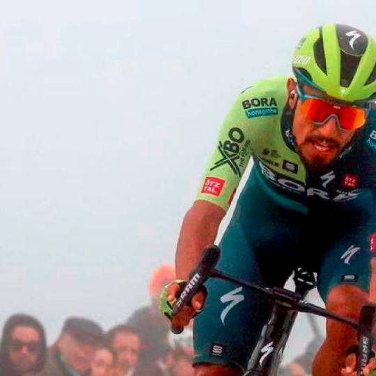 Daniel Martínez está fuerte para pelear el Giro; en 2021 fue quinto. FOTO X-BORA