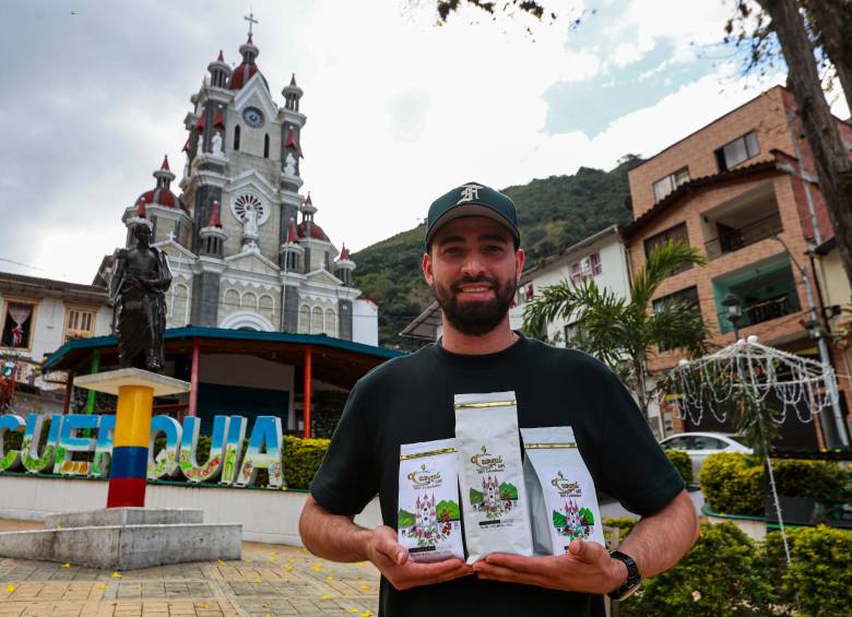 El proyecto también se articula con el turismo local a través de Nativox, una iniciativa liderada por Fredy que impulsa la Ruta del Café en el municipio. FOTO Manuel Saldarriaga. 