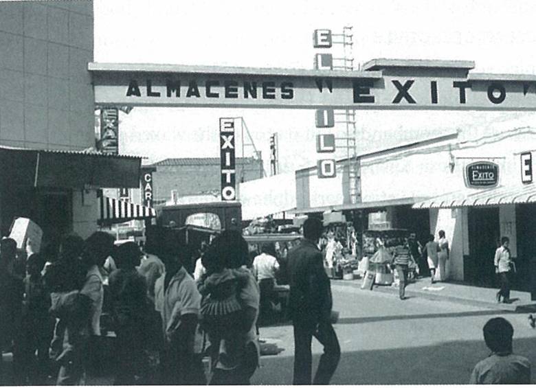 Ambiente en alrededores del Éxito en Guayaquil, Centro de Medellín. FOTO cortesía Éxito