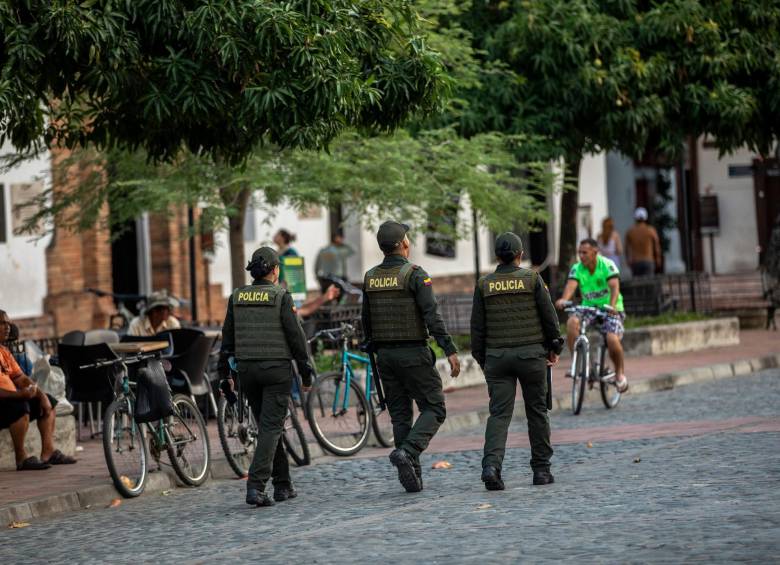 El incidente se presentó en el sector del Callejón de los Pavos de este municipio del occidente. FOTO: Camilo Suárez.