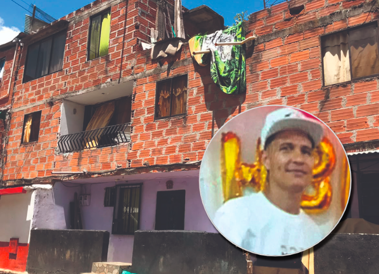 Róbinson David Vidal, quien vivía en el barrio Pachelly de Bello, fue asesinado al parecer por un adolescente. FOTO: Laura Rosa Jiménez y Cortesía