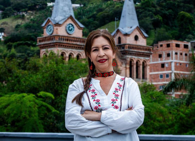 Sandra Bedoya es una de las promotoras de una Red Nacional de Agroecología y ha participado en la Mesa Nacional de Agroecología del Sena. FOTO JULIO CÉSAR HERRERA