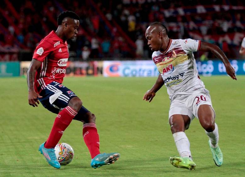 A pesar de la discreta presentación que tuvo en el partido de vuelta, el DIM logró avanzar a la semifinal gracias a la ventaja que se trajo de Ibagué. FOTO: DIMAYOR. 
