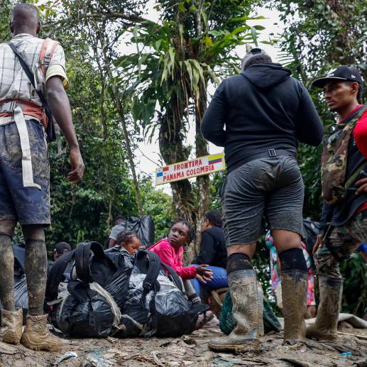 Médicos Sin Fronteras ha llegado a atender cerca de 3.000 en un solo día en la frontera entre Colombia y Panamá. FOTO: Manuel Saldarriaga