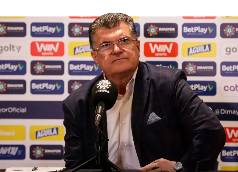 Carlos Mario Zuluaga, presidente de la Dimayor, citaría a Asamblea Extraordinaria para plantear ajustes a la Liga. FOTO COLPRENSA