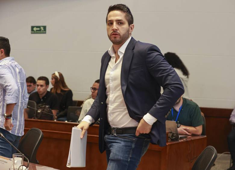 El concejo de Medellín aprobó la moción de censura en contra de Juan David Duque en noviembre del 2023. Foto: Manuel Saldarriaga Quintero