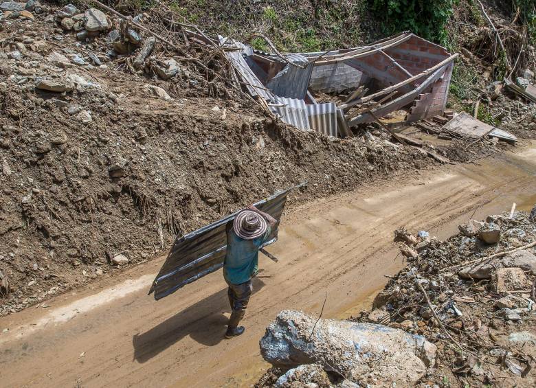 Este año han sido varias las emergencias que se han presentado en Antioquia por cuenta de las lluvias. FOTO Juan Antonio Sánchez