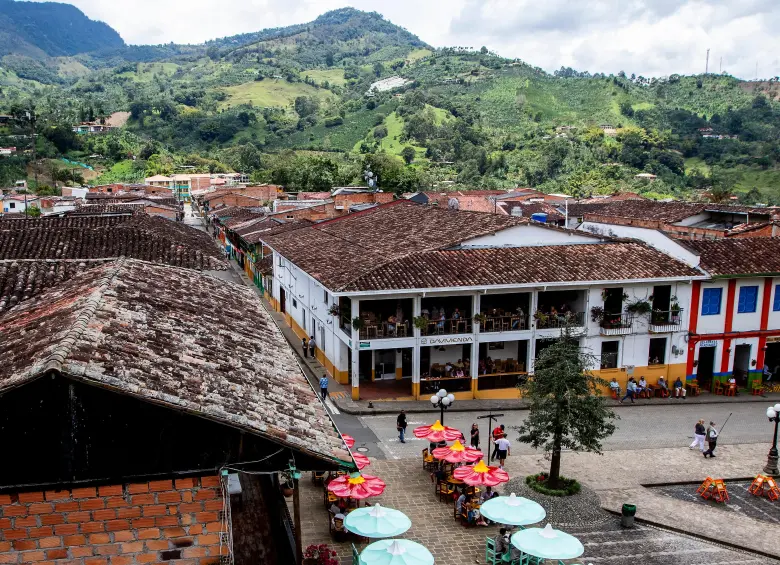 Jardín, reconocido internacionalmente por su turismo, atraviesa graves amenazas humanitarias como gran parte del Suroeste. FOTO: JULIO CÉSAR HERRERA