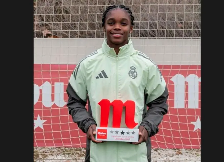 Linda Caicedo. Foto: Real Madrid