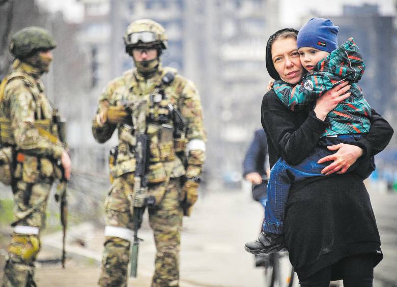 La guerra entre Rusia y Ucrania empezó en febrero de 2022. FOTO: AFP