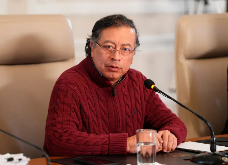 Gustavo Petro es el presidente de Colombia. FOTO CORTESÍA PRESIDENCIA