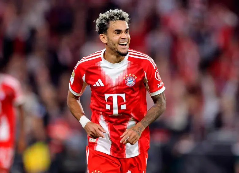 Luis Díaz finalizó su año deportivo con unas vacaciones merecidas aprobadas por Vincent Kompany. Foto: GETTY