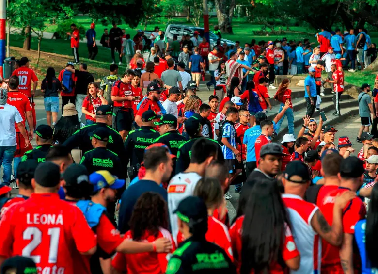 Esta vez la localía en el clásico es para el Independiente Medellín. FOTO CAMILO SUÁREZ