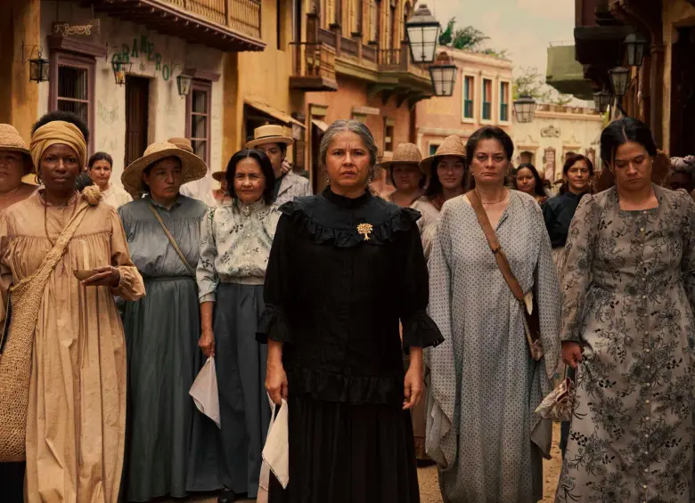 Esta es una de las imágenes de la segunda temporada de Cien años de soledad. FOTO: Mauricio González / Netflix.