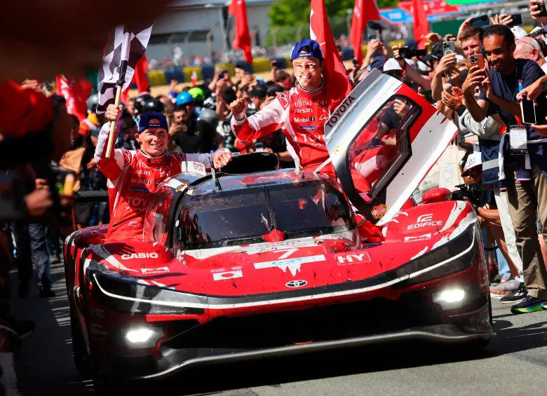 Toyota ganó en Le Mans por sexta vez en su historia. FOTO: 