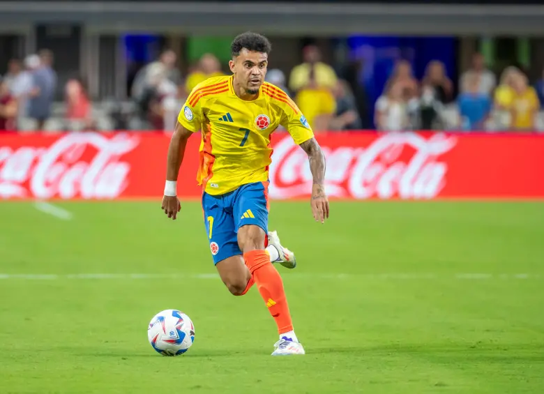 Luis Díaz estará nuevamente disponible para el duelo del martes frente a Argentina. FOTO: Juan Antonio Sánchez