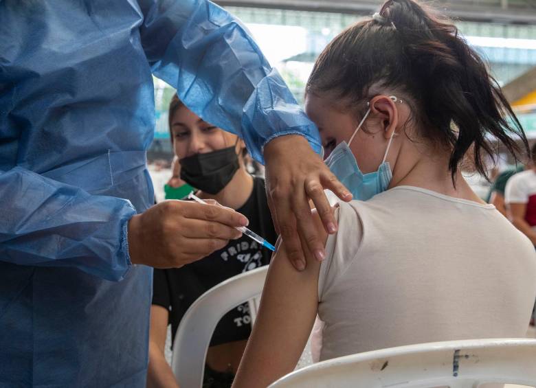 La población infantil es una de las que más riesgo tiene de contraer enfermedades. Foto: El Colombiano