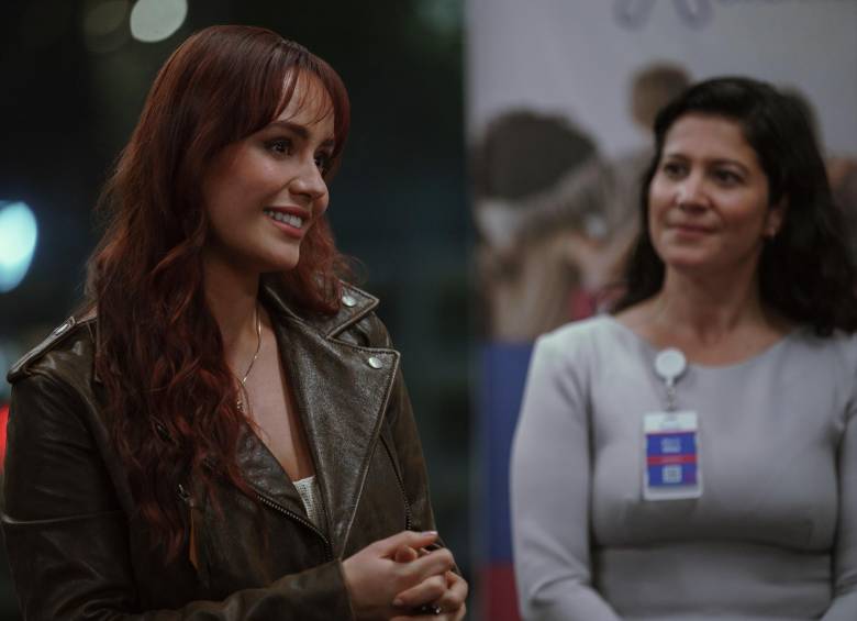 Imagen de la actriz paisa Ana Lucía Domínguez, protagonista de la segunda temporada de Pálpito, que se estrena este miércoles 19 de abril. FOTO Cortesía Netflix
