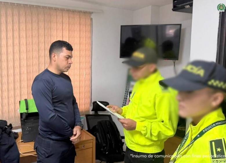 Judicialización de cuatro policías en Antioquia señalados de tortura. FOTO: FISCALÍA/COLPRENSA