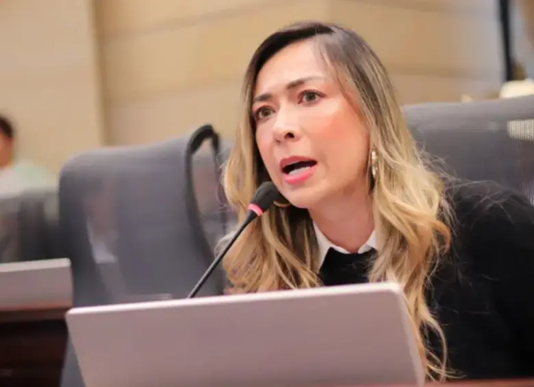 Katherine Miranda, congresista. Foto: Colprensa