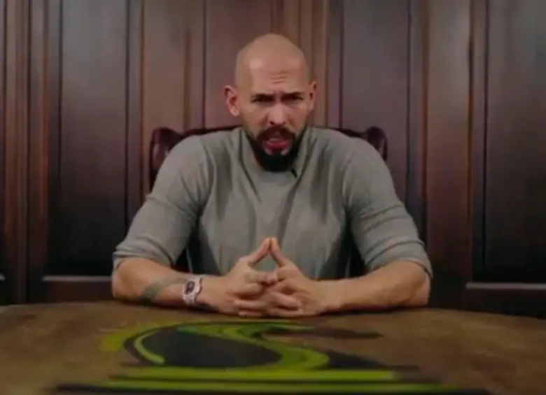 Andrew Tate tiene más de 10 millones de seguidores en la red social X. IMAGEN TOMADA DE VIDEO.
