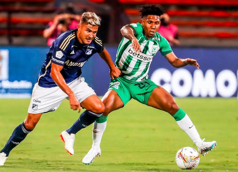 Este viernes se vivirá un nuevo clásico entre Nacional y Millonarios en El Campín. FOTO JAIME PÉREZ