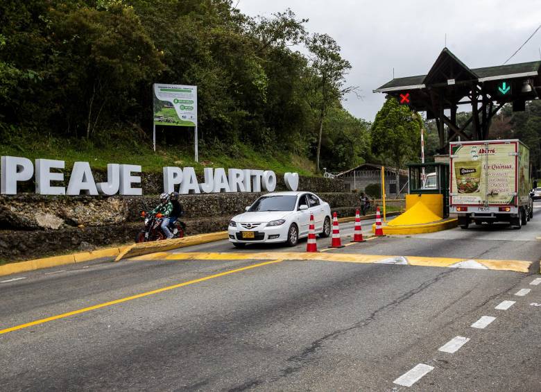 Este es el peaje de Pajarito que será trasladado próximamente. Foto: Julio César Herrera Echeverri.